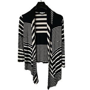 Alberto Makali open front cardigan sweater women's size medium